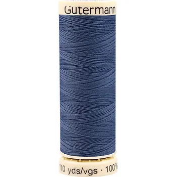 Nit Polyesterové nitě návin 100 m Gütermann univerzální, střední, 037 modrá delta