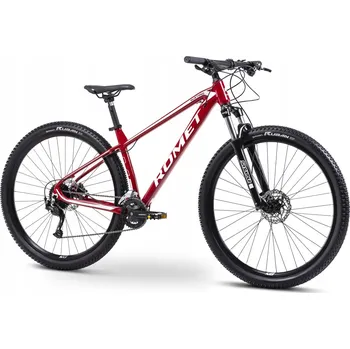 Horské kolo Horské kolo MTB Romet Mustang M3, rám 17 palců, kola 29", červené