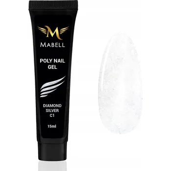Lak na nehty Gel podkladový a stavební Mabell 15 ml bílý