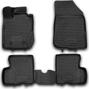 autokoberec Gumové autokoberce Dacia Duster I 4x4 (2010 - 2017) se zvýšeným okrajem |