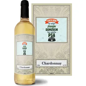 Sablio Bílé víno Tento dům: 0,75 l