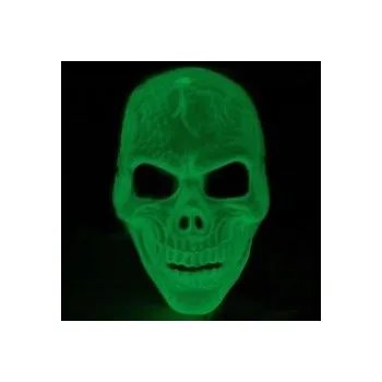 Karnevalová maska Maska svítící ve tmě - lebka