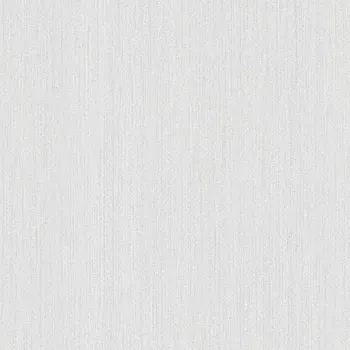 Tapeta ŠEDÁ VINYLOVÁ TAPETA NA VLIESU IMITACE LÁTKY BEZ VZORU