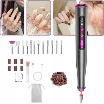 KOMPAKTNÍ BRUSKA NA NEHTY MANIKÚRA PEDIKÚRA MINI PEN