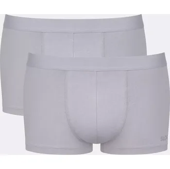 Boxerky Pánské boxerky GO ABC 2.0 Hipster 2P - GRAY - šedé 00FU - SLOGGI GRAY S