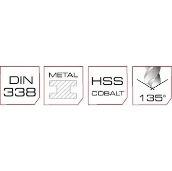 Vrták Válcový widiowe Vrták 14x200 mm. PRO