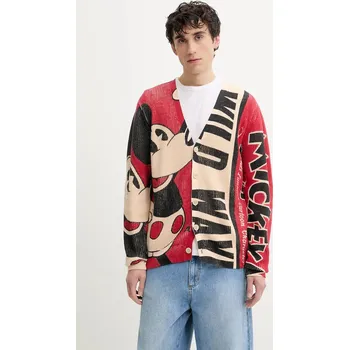 Dámský svetr Kardigan Desigual WILD 25SMJF07 červená 29A, vel. S