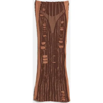 Dámská sukně SUKNĚ DIESEL M-CALINA SKIRT PETRIFIED OAK