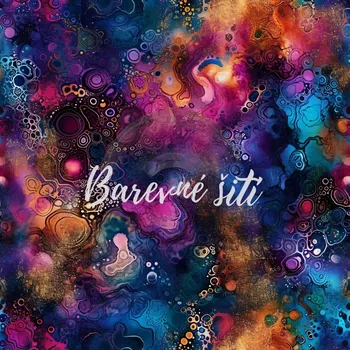 Úplet, Inkoustová abstrakce (E) (Top kvalitní úplet Bella digitisk)