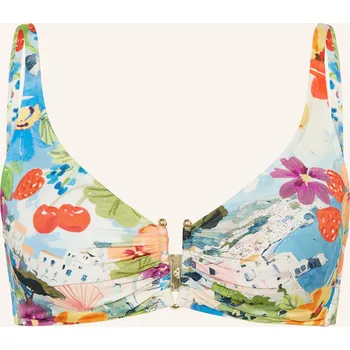 Podprsenka Maryan Mehlhorn Dámská Bralette Bikiny Riviera, modrá /...