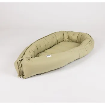 Hnízdečko pro miminko Tulimese Hnízdečko jednobarevné meduňkové VARIANTY PROVEDENÍ HNÍZDEČKA: HNÍZDEČKO SAMOSTATNÉ