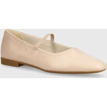 Dámské baleríny Kožené baleríny Vagabond Shoemakers SIBEL 5758.101.57 růžová 03X, EUR 41