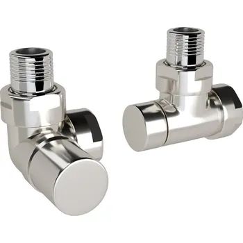 Ventil Zehnder Ventil Zehnder úhlový rohový, rohové šroubení pro zpátečku 1/2", Set I, nerezová ocel, Z-838990 Z-838990