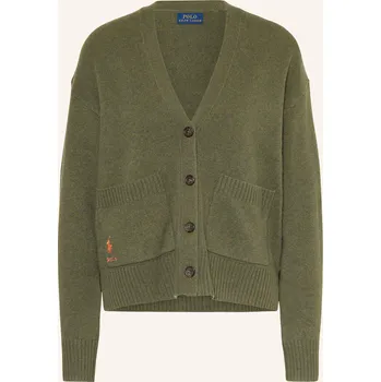Dámský svetr Polo Ralph Lauren Dámský Pletený Kardigan, khaki, 34