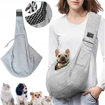 TAŠKA NA RAMENO PRO NOŠENÍ ZVÍŘECÍHO PSA PŘEPRAVKA BATOH NOSÍTKO