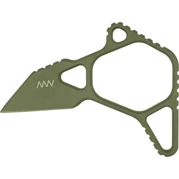 lovecký nůž ANV M06 ELMIM barva: olivově zelená