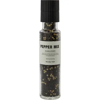 Koření Nicolas Vahé Mix černého a bílého pepře 160 g