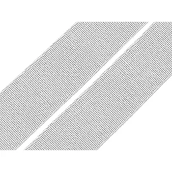 Textilie Pruženka tkaná šíře 20 mm, střední, 1006 šedá nejsvětlejší