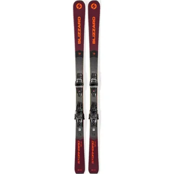 Sjezdové lyže Lyže set BLIZZARD Stormbird 76 CA + TPC 11 DEMO, Burgundy/Anthracite, 25/26, 165