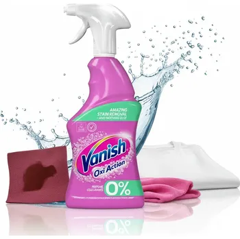 Přípravek na praní Odstraňovač skvrn ve spreji Vanish 0,5 l 0,65 kg
