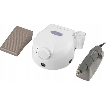 Bruska na manikúru a pedikúru Krypton XPS-400 65W 40000 ot./min, bílo-fialová