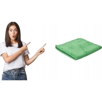 Utěrka Mikrovláknová Utěrka Clean24 (mikrovlákno) v balení po 1 ks zelená