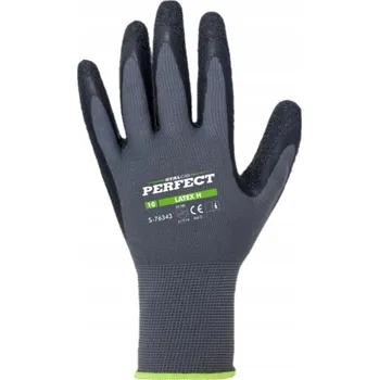 Pracovní rukavice Polyesterové rukavice s latexem H R: 9 Stalco Perfect S-76341