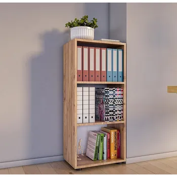 Koupelnový nábytek Vcm Police Ulas 3-přihrádková, dub medový