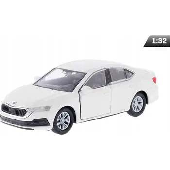 autíčko Auto Welly Škoda Octavia bílé