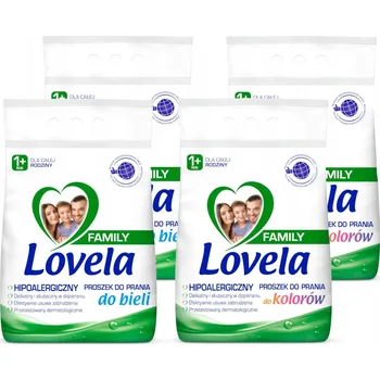 Prací prášek Prací prášek Lovela hypoalergenní, bez parfemace, 8,4 kg, na 112 praní