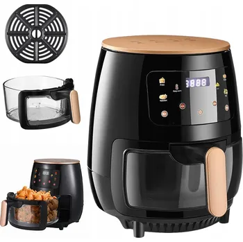 fritéza Horkovzdušná fritéza Moa MOAPFS5 XL 4,5 l OKÉNKO 8 PROGRAMŮ