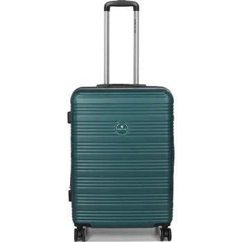 Střední cestovní kufr na kolečkách s expandérem 70 l Worldline 805 zelená