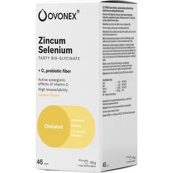 Ovonex Zinek Selen citrónová příchuť 119g