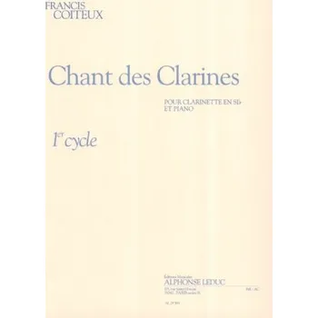 Francis Coiteux: Chant Des Clarines (noty na klarinet, klavír)