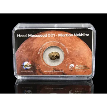 Přírodní kámen Meteorit | Mars Nakhlite | Hassi Messaoud 001 | 0,2-0,3 g