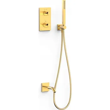 Vodovodní baterie TRES Therm-Box Set podomítkové sprchové a vanové baterie 21125007OR