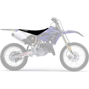 Osvětlení pro motocykl BLACKBIRD potah sedla YAMAHA YZ 125/250 02-21 zebra barva černá světle modrý (BLACKBIRD potah sedla YAMAHA YZ 125/250 02-21 zebra barva černá světle modrý)