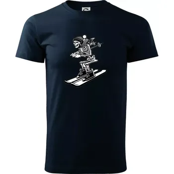 Ski kostra - Triko extra velké (5-8XL) - 6XL ( Námořní modrá (velmi tmavá - téměř černá) )