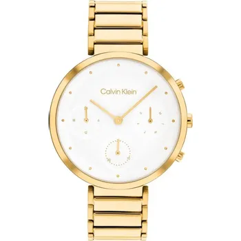 Módní doplněk Dámské minimalistické hodinky CALVIN KLEIN T Bar 25200284 + BOX NEPLATÍ