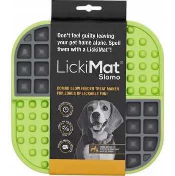 Miska pro psa Jedna silikonová miska LickiMat šedá 1 l