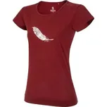 Dámské triko Ocún CLASSIC T ORGANIC Woman Feather wine syrah|XL