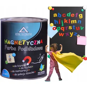 barva na zeď Magnetická Barva Royal Decorative 0,75 l na desky