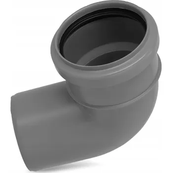 Kanalizační potrubí Kanalizační koleno 75 mm 90° PVC PP Kolínko Spojka Redukce Trubky J7-P