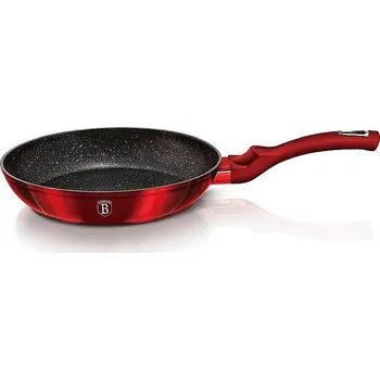 Pánev BERLINGERHAUS Pánev Berlingerhaus BH-1252 Metallic Line červená s mramorovým povrchem 24 cm červená