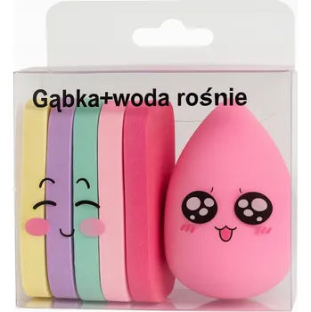 Houbička na make-up 2x Houbička na make-up - houbička na make-up / na make-up DUŻA 2 kusy