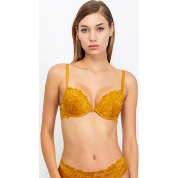 Podprsenka Dámská podprsenka Siélei 7424 Zlatá 85 B