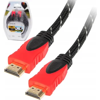 Video kabel Kabel Blow RED UHD OPLOT HDMI - HDMI 3 m