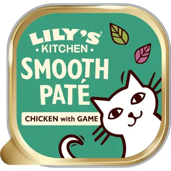 Krmivo pro kočku Lily's Kitchen Smooth Paté Selection pro kočky 19 x 85 g - Huhn & Wild