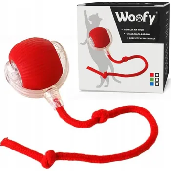 Hračka pro psa UTÍKAJÍCÍ MÍČ HRAČKA INTERAKTIVNÍ MÍČEK PRO KOČKY PSA USB LED