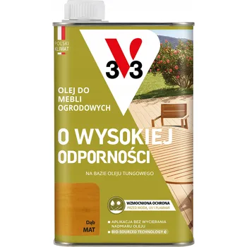 Olej na dřevo Olej na nábytek Dub 0,5 l V33